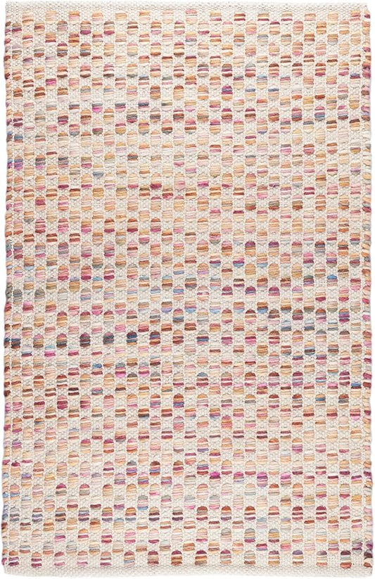 Dash & Albert Torrey Handwoven Wool Rug, 2.5 X 8 Feet, Multicolored Geometric Pattern