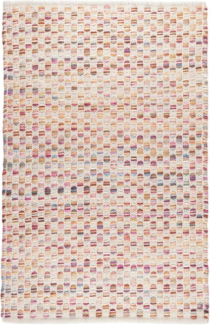 Dash and Albert Torrey Wool Area Rug - 5' x 8' Multicolor Geomatric Handwoven Accent Rug - Durable, Low Pile, Guest Room, Home Office, Dining Room - Premium Luxury Hotel Quality Soft Breathable