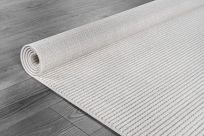 Beverly Rug Micro Loop Large Area Rug White 10x14 Modern Luxury Trellis Geometric Durable Indoor Area Rugs for Living Dining Room Office Stain Resistant Non Shedding Casual Indoor Carpet White 10x14