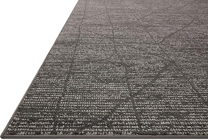 Loloi Kamala Collection KAM-06 Charcoal/Ivory 9'-2" x 13' Area Rug