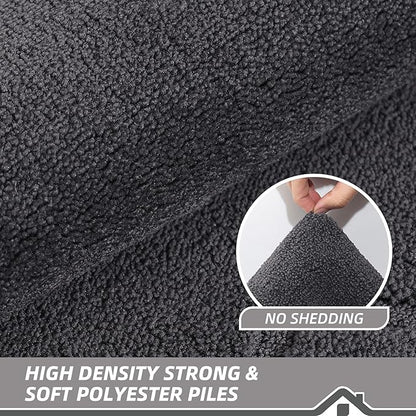 BEQHAUSE Door Mat 36" x 60", Non-Slip Door Mats Indoor Entryway Rugs Washable Low-Profile Absorbent and Stain Resist Floor Mats, Dog Door Mat for Front Back Door, Muddy Wet Shoes & Paws, Dark Grey