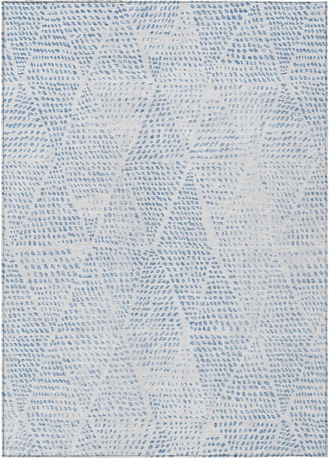 Addison Rugs Chantille ACN591 Denim 3' x 5' Indoor Outdoor Area Rug, Easy Clean, Machine Washable, Non Shedding, Bedroom, Living Room, Dining Room, Kitchen, Patio Rug