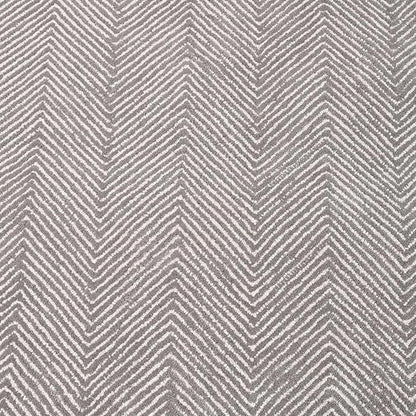 Modern Herringbone Chevron Collection Handcrafted Wool Area Rug - Durable, Zigzag Pattern, for High Traffic, Contemporary Design for Living Room, Bedroom, Dining Room Decor (Smoke Grey, 9' x 11')