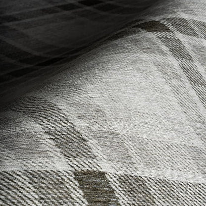 Dash & Albert Andri Plaid Black Machine Washable Rug, 3 X 5 Feet, Black/White Plaid Pattern