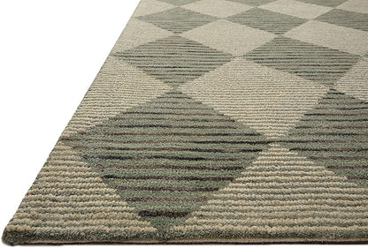 Loloi Chris Loves Julia Francis Collection FRA-01 Spa/Granite 3'-6" x 5'-6" Accent Rug