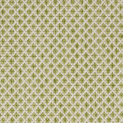 Nourison Home Courtyard Ivory Green 8' x Round Area Rug - Easy Clean, Non Shedding, Bed Room, Living Room, Dining Room, Kitchen (8' x Round)