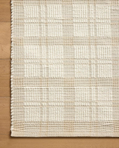 Loloi Magnolia Home by Joanna Gaines Ryder Collection RYD-01 Beige/Ivory 3'-6" x 5'-6" Accent Rug