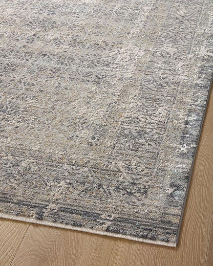 Loloi Amber Lewis Alie Collection ALE-04 Sky/Stone 7'-10'' x 10', .13'' Pile Height, Area Rug