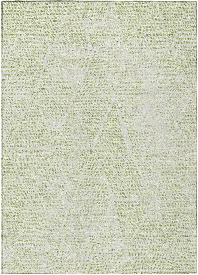 Addison Rugs Chantille ACN591 Aloe 2'6" x 3'10" Indoor Outdoor Area Rug, Easy Clean, Machine Washable, Non Shedding, Bedroom, Living Room, Dining Room, Kitchen, Patio Rug