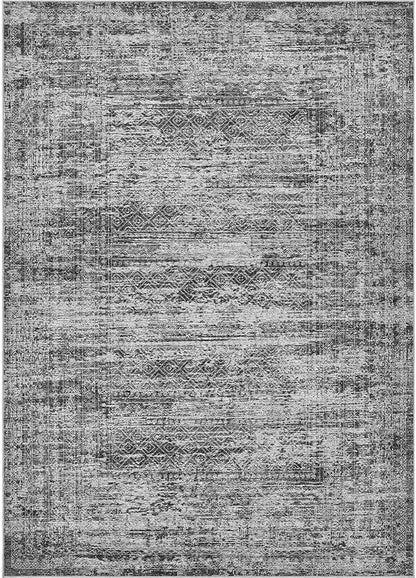 9x12 Area Rug Living Room Rugs - Washable Neutral Modern Abstract Soft Thin Rug Indoor Floor No Slip Rug Carpet for Bedroom Under Dining Table Home Office Decor - Dark Gray