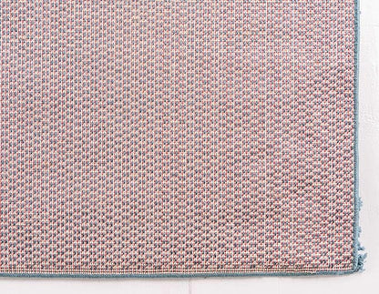 Unique Loom Davos Shag Collection Area Rug - Solid (2' 7" x 13' 1" Runner, Marine Blue)