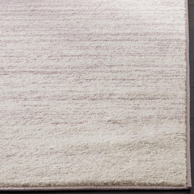 SAFAVIEH Adirondack Collection Runner Rug - 2'6" x 6', Cream & Purple, Modern Ombre Design, Non Shedding & Easy to Clean, Ideal for Hallway, Foyer, Kitchen, Entryway, Bedroom (ADR113L)