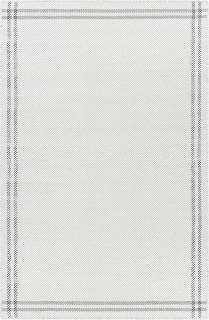 Mark&Day Wool Rugs, 4x6 Janmichael Cottage Light Silver/Charcoal Area Rug, Silver Grey Carpet for Living Room, Bedroom or Kitchen (3'6" x 5'6")