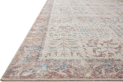 Loloi Rifle Paper Co. Maison Collection MAO-08 Cream 5'-0" x 7'-6", .19" Pile Height, Area Rug