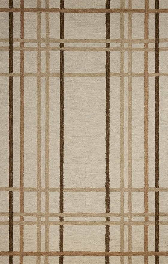 Loloi Magnolia Home by Joanna Gaines Waylon Collection WAY-01 Natural/Bark 2'-6" x 9'-9" Runner Rug