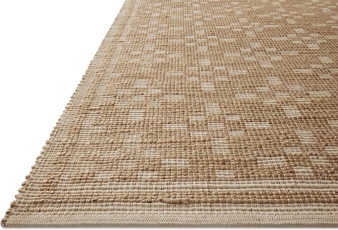 Loloi Chris Loves Julia Judy Collection JUD-07 Natural/Ivory 3'-6" x 5'-6" Accent Rug
