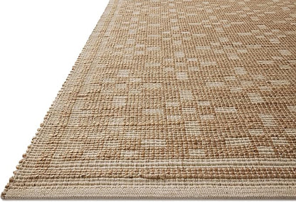 Loloi Chris Loves Julia Judy Collection JUD-07 Natural/Ivory 7'-9" x 9'-9" Area Rug