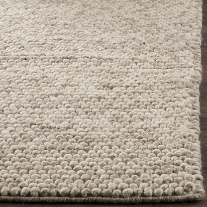 SAFAVIEH Area Rug 8x10 - Natura Collection - Large - Beige, Handmade Wool Blend, Textured Design, Ideal for Living Room, Bedroom, Dining Space (NAT620B)