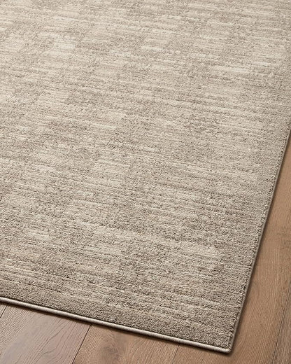 Loloi Darby Collection DAR-07 Pebble/Sand 2'-7" x 10'-0" Runner Rug