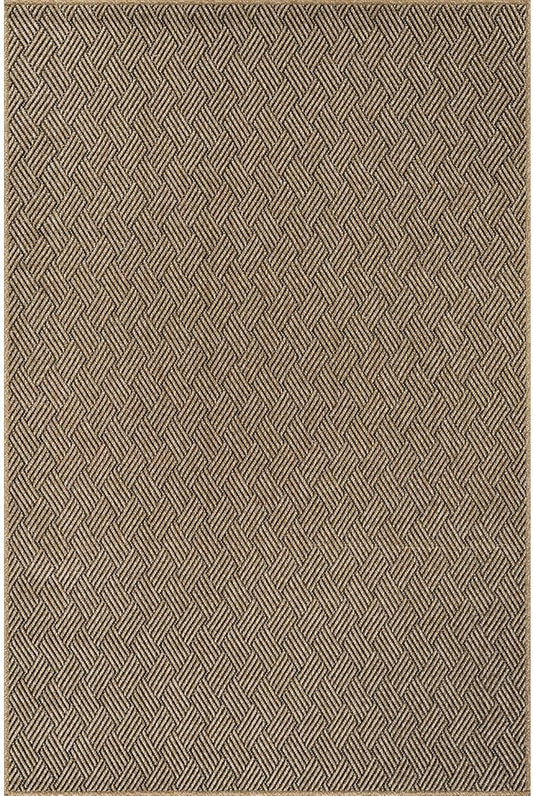 Easy Jute Rugs 8x10 Herringbone Natural Color Living Room Indoor Outdoor Area Rug for Patio and Kitchen Rug High Traffic Washable Easy to Clean Solid Boho Woven Design Carpet (8 x 10)