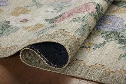 Loloi Rifle Paper Co. Rosa Collection RSA-02 Cream/Multi 2'-3" x 3'-9" Accent Rug