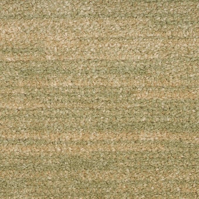 Nourison Home Nourison Essentials Green Gold 6' x Round Area Rug - Easy Clean, Non Shedding, Bed Room, Living Room, Dining Room, Kitchen (6' x Round)