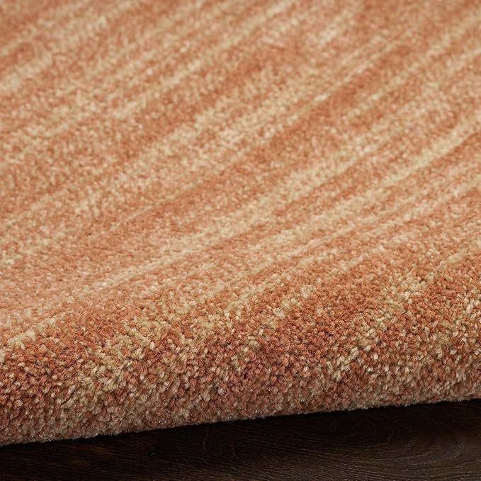 Nourison Home Nourison Essentials Rust 2'2" x 10' Area Rug - Easy Clean, Non Shedding, Bed Room, Living Room, Dining Room, Kitchen (10' Runner)