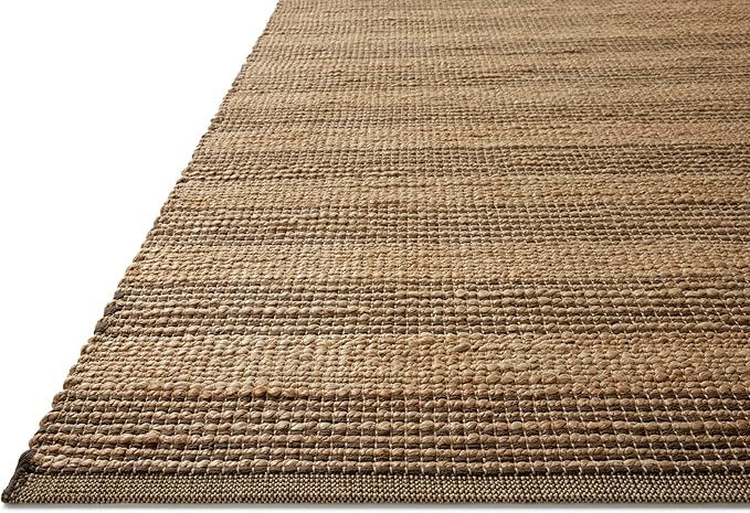 Loloi Chris Loves Julia Judy Collection JUD-06 Natural/Chocolate 9'-3" x 13' Area Rug