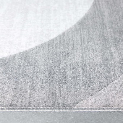 Well Woven Dulcet Bingo Grey Modern Geometric 7'10" x 9'10" Area Rug