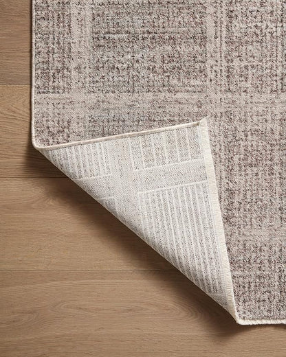 Loloi Angela Rose Ember Collection EMB-10 Fog/Dove 2'-7" x 7'-6" Runner Rug