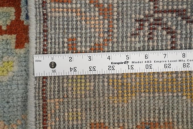 Transitional Collection 7' 10'' X 2' 9'' Runner Rug Rug, All-Over 100% Wool Carpet for Home Décor, Foyer and Hallway