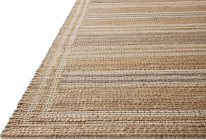 Loloi Chris Loves Julia Judy Collection JUD-03 Natural/Dove 5'-0" x 7'-6" Area Rug