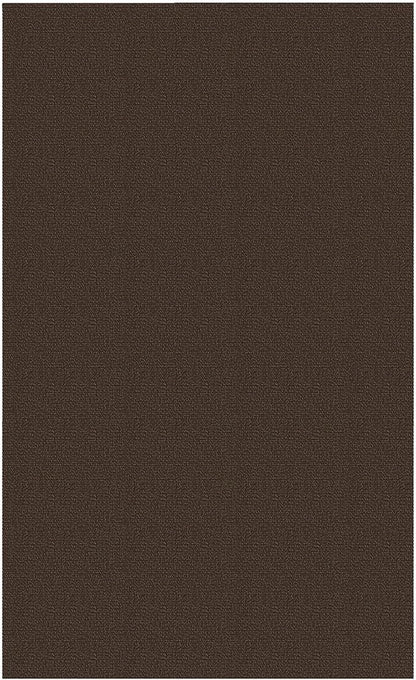 EARTHALL Washable Area Rug 3x5 Ft Non Slip Rugs for Entryway, Braided Rubber Backed Throw Rugs Door Mat Indoor Outdoor Entrance, Cotton Woven Carpet for Kitchen Foyer Front Door, Brown/Coffee