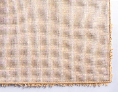 Unique Loom Davos Shag Collection Area Rug - Solid (2' 7" x 20' Runner, Sun Yellow)