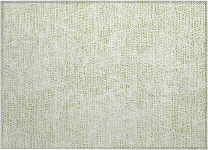 Addison Rugs Chantille ACN591 Aloe 1'8" x 2'6" Indoor Outdoor Area Rug, Easy Clean, Machine Washable, Non Shedding, Bedroom, Living Room, Dining Room, Kitchen, Patio Rug
