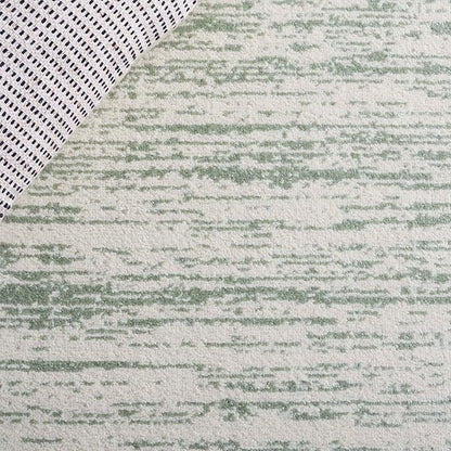 SAFAVIEH Area Rug 6x9 - Adirondack Collection - Sage & Ivory, Modern Ombre Design, Non Shedding & Easy to Clean, Ideal for Living Room, Bedroom, Office, Dining Space (ADR113X)