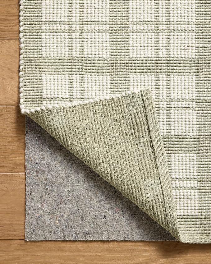 Loloi Magnolia Home by Joanna Gaines Ryder Collection RYD-01 Sage/Ivory 9'-3" x 13' Area Rug