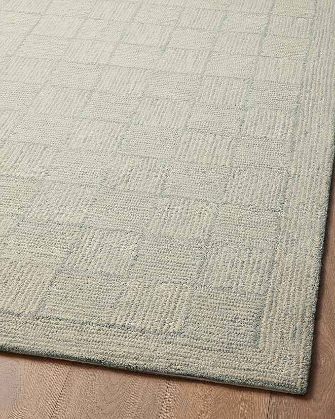 Loloi Chris Loves Julia Francis Collection FRA-03 Silver/Sky 11'-6" x 15' Area Rug