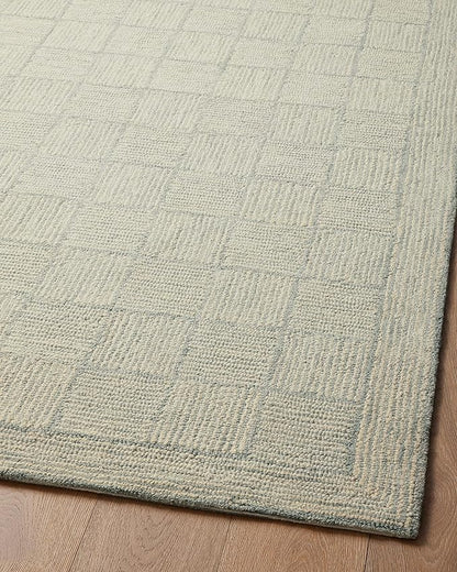 Loloi Chris Loves Julia Francis Collection FRA-03 Silver/Sky 2'-3" x 3'-9" Accent Rug