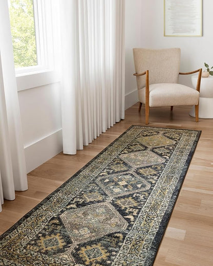 Loloi Jocelyn Collection JOC-02 Navy/Blue 2'-3" x 4'-0" .38" Thick Accent Rug