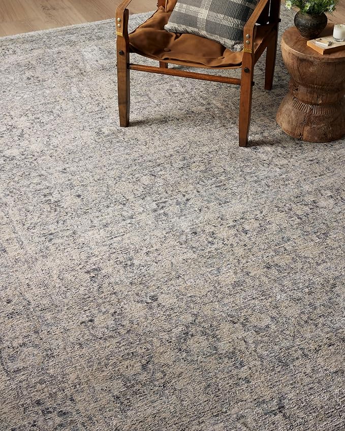 Loloi Amber Lewis Alie Collection ALE-01 Stone/Mist 11'-6'' x 15'-7'', .13'' Pile Height, Area Rug