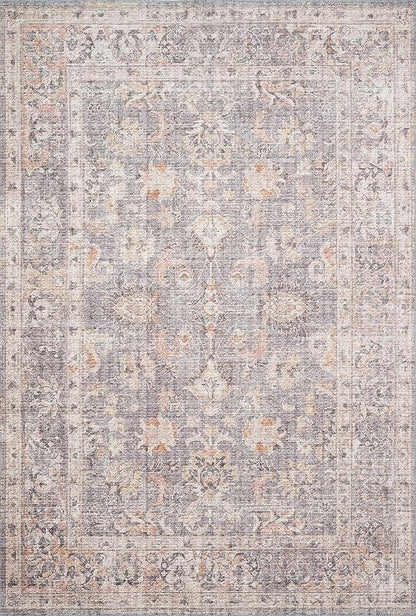 Loloi Skye Collection SKY-01 Grey/Apricot 9'-0" x 12'-0" Area Rug