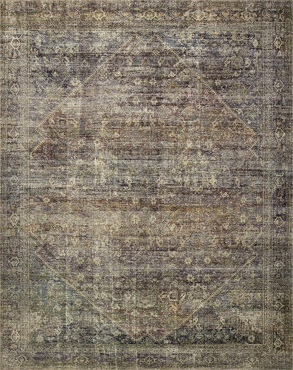 Loloi Amber Lewis Morgan Collection MOG-05 Spice/Lagoon 2'-3" x 7'-6" 38" Thick Runner Rug feat. CloudPile, Neutral, Room Décor, Vintage Inspired, Livingroom, Bedroom, Dining Area