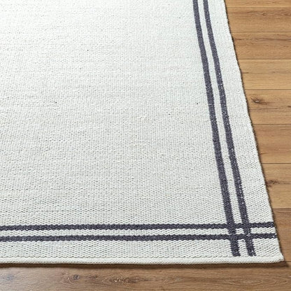 Mark&Day Wool Rugs, 4x6 Janmichael Cottage Off-White Area Rug, White Carpet for Living Room, Bedroom or Kitchen (3'6" x 5'6")