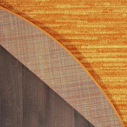 Nourison Home Nourison Essentials Sunburst 8' x Round Area Rug - Easy Clean, Non Shedding, Bed Room, Living Room, Dining Room, Kitchen (8' x Round)
