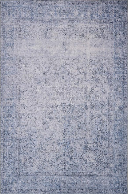 Loloi Loren Collection LQ-09 Slate 8'-4" x 11'-6" Area Rug