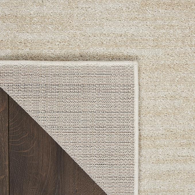 Nourison Home Nourison Essentials Ivory Beige 8' x 10' Area Rug - Easy Clean, Non Shedding, Bed Room, Living Room, Dining Room, Kitchen (8' x 10')