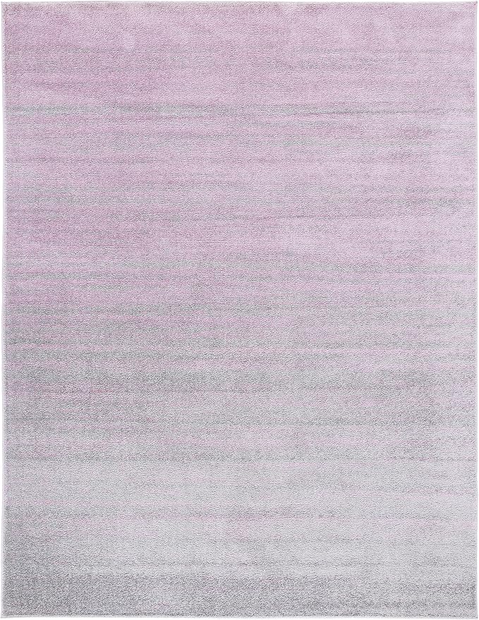 SAFAVIEH Adirondack Collection Area Rug - 5'5" x 7'7", Purple & Green, Modern Ombre Design, Non Shedding & Easy to Clean, Ideal for Living Room, Bedroom, Office, Dining Space (ADR113V)
