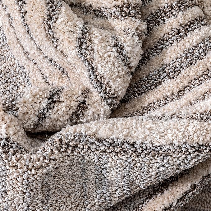 Well Woven Brer Beige Abstract Geometric Tribal Area Rug 3x5 (3'11" x 5'3")