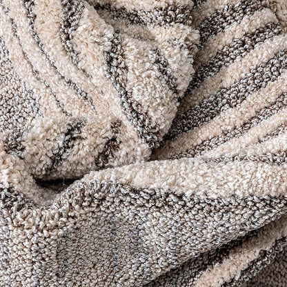 Well Woven Harlow Collection Briar Beige - Modern Tribal Minimalist Geometric 3x10 Runner Rug - Ideal for Hallway & Bedroom - Durable, Stain Resistant & Easy to Clean